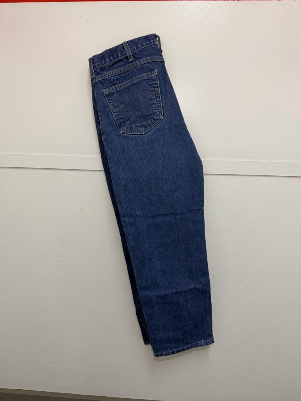 Carhartt Dark Blue Straight-Leg Men's Jeans